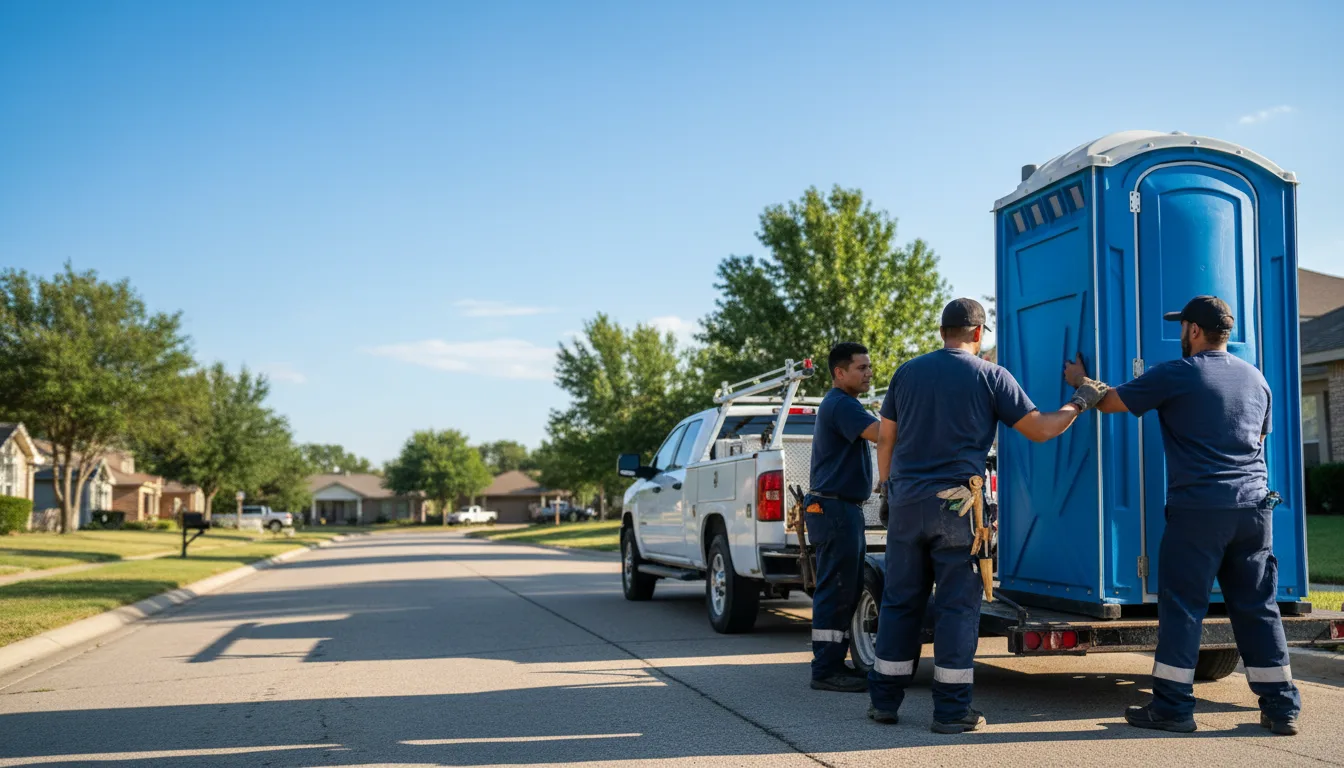 Portable Toilet Rental in Cortland, IL near me
